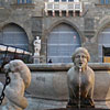 Palazzo della Ragione con la fontana Contarini